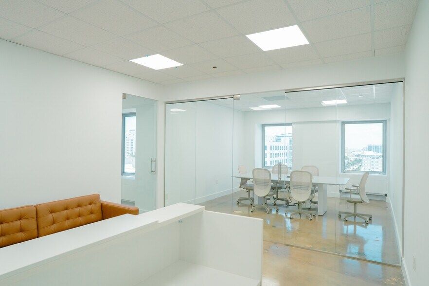 Sala de reuniones de la oficina de Gestores 360 en Miami Beach